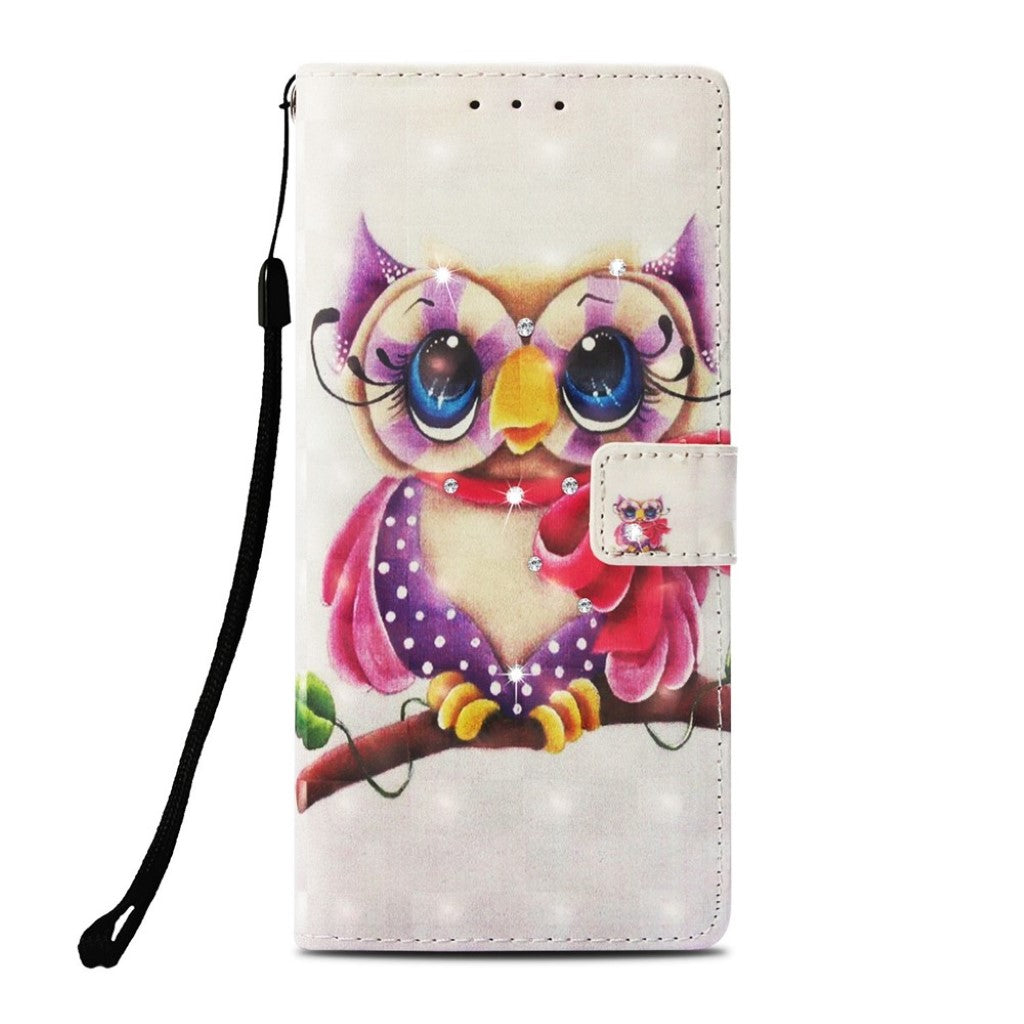 Rhinestone læder-etui til iPhone XS Max