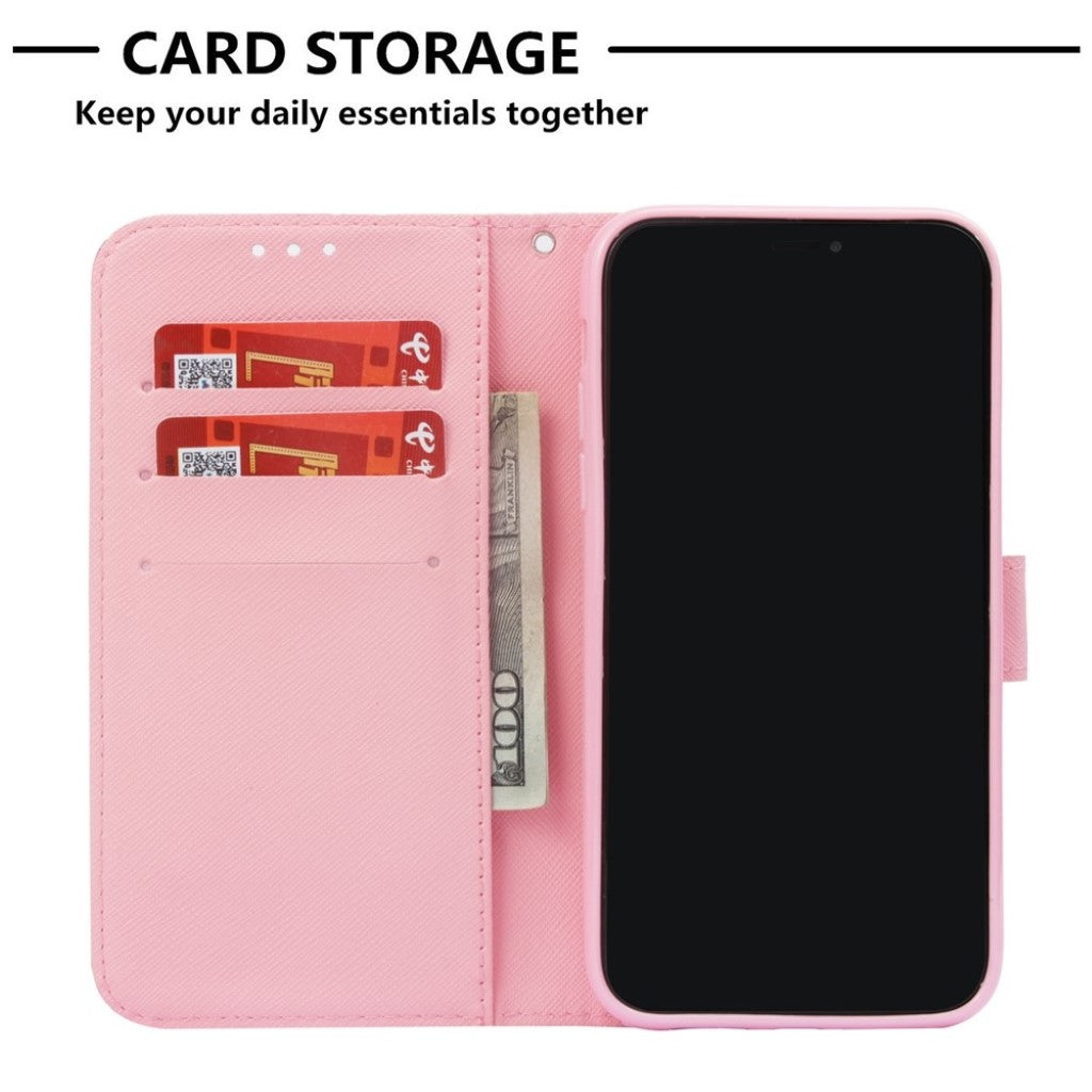 Rhinestone læder-etui til iPhone XS Max