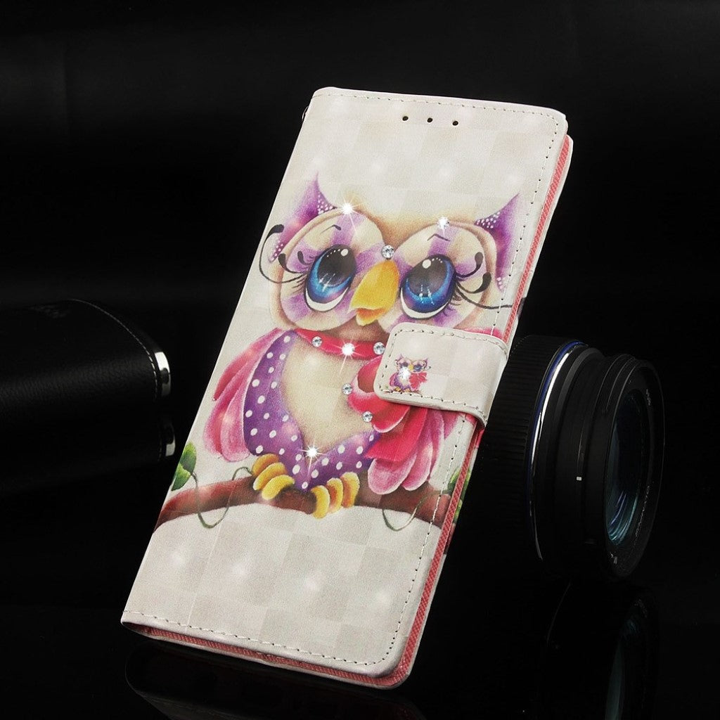 Rhinestone læder-etui til iPhone XS Max